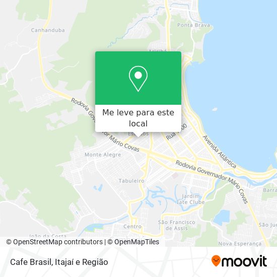 Cafe Brasil mapa
