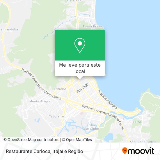 Restaurante Carioca mapa