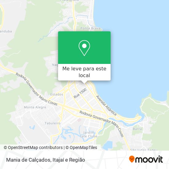 Mania de Calçados mapa