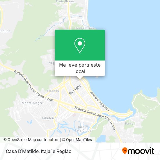 Casa D'Matilde mapa