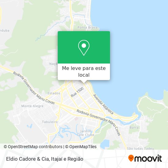 Eldio Cadore & Cia mapa