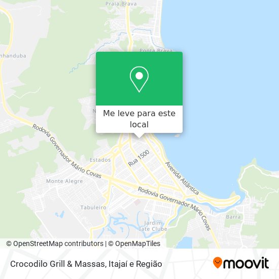 Crocodilo Grill & Massas mapa