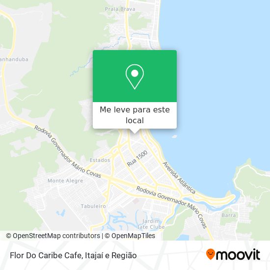 Flor Do Caribe Cafe mapa