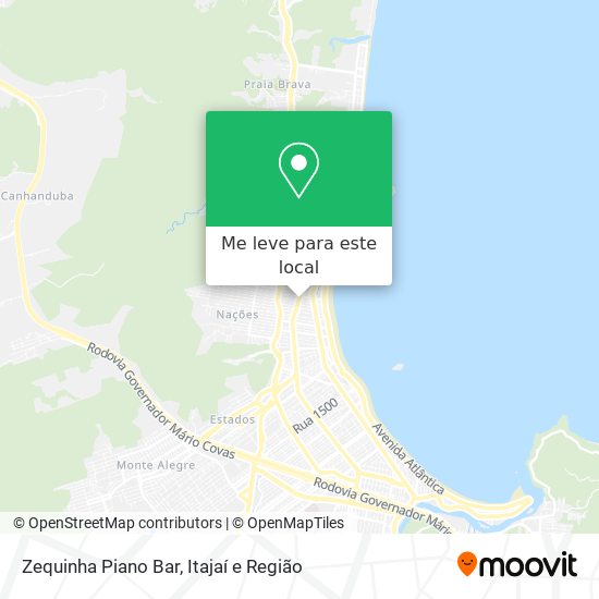 Zequinha Piano Bar mapa