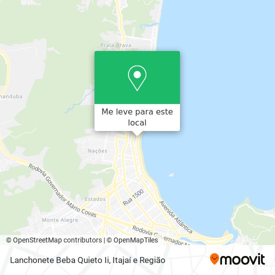 Lanchonete Beba Quieto Ii mapa