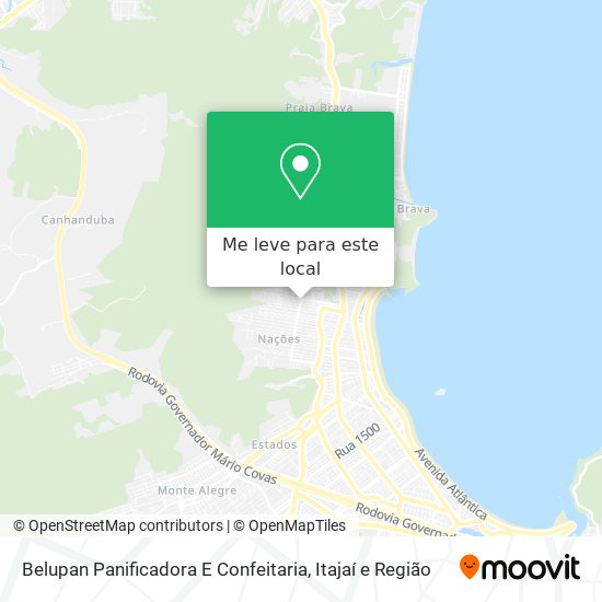 Belupan Panificadora E Confeitaria mapa