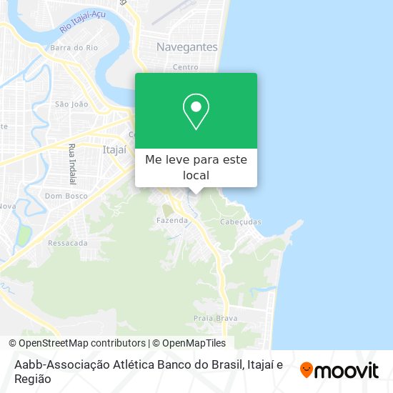 Aabb-Associação Atlética Banco do Brasil mapa