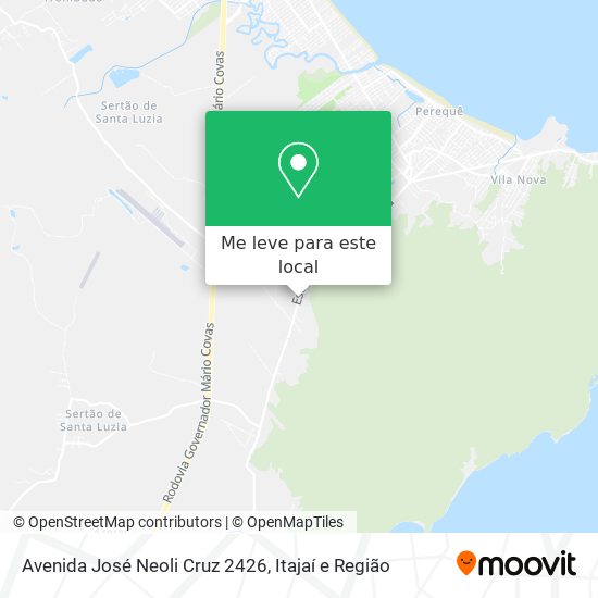 Avenida José Neoli Cruz 2426 mapa