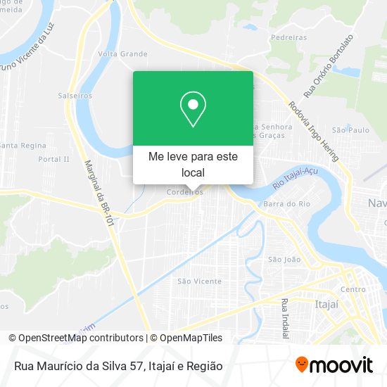 Rua Maurício da Silva 57 mapa