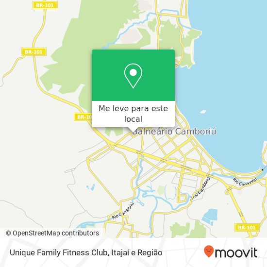 Unique Family Fitness Club mapa