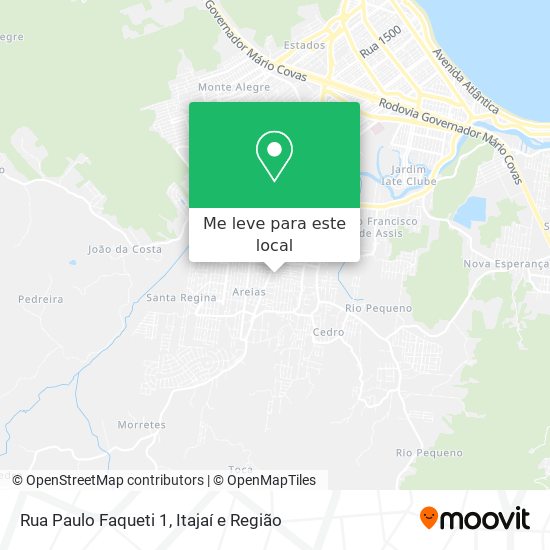 Rua Paulo Faqueti 1 mapa