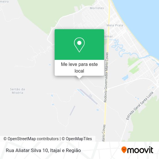 Rua Aliatar Silva 10 mapa