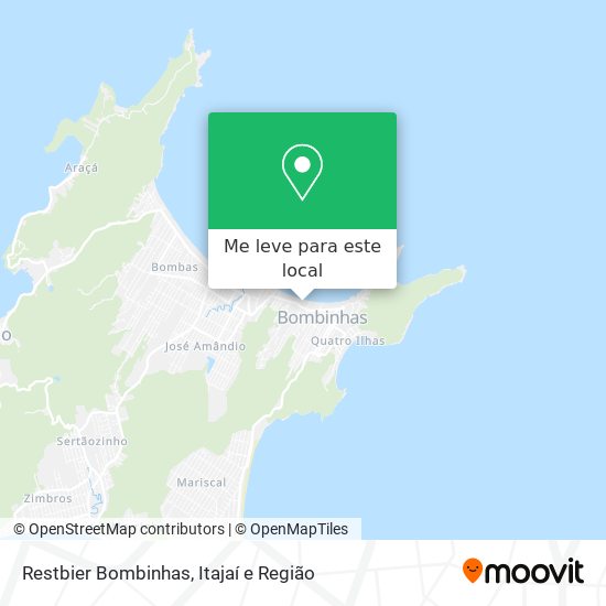 Restbier Bombinhas mapa