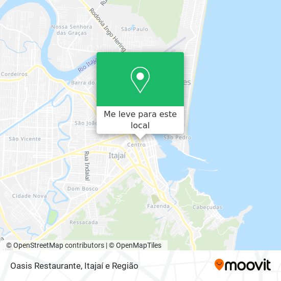 Oasis Restaurante mapa