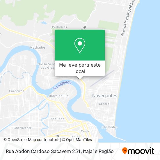 Rua Abdon Cardoso Sacavem 251 mapa