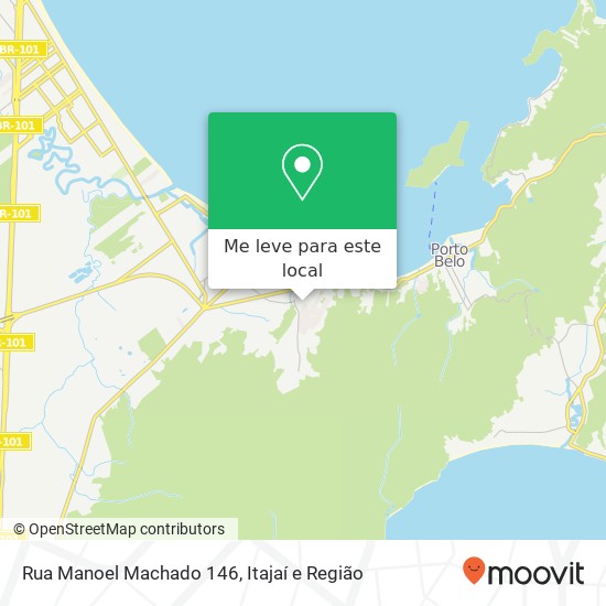 Rua Manoel Machado 146 mapa