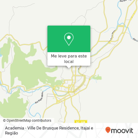 Academia - Ville De Brusque Residence mapa