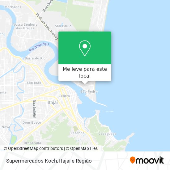 Supermercados Koch mapa