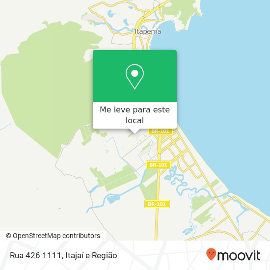 Rua 426 1111 mapa