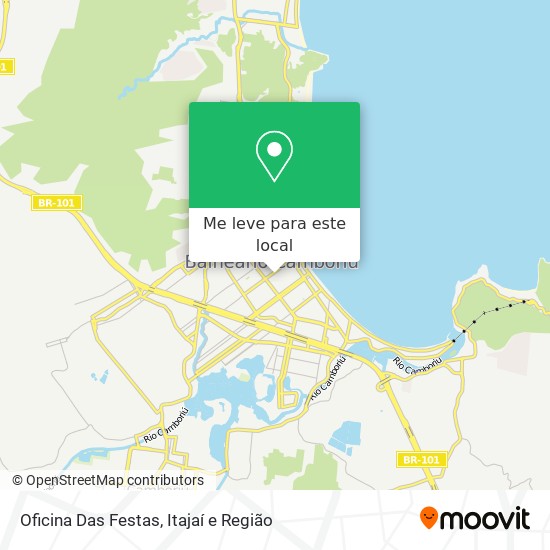 Oficina Das Festas mapa