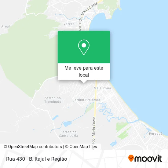 Rua 430 - B mapa