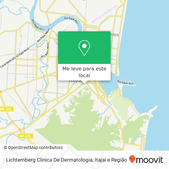 Lichtemberg Clinica De Dermatologia mapa