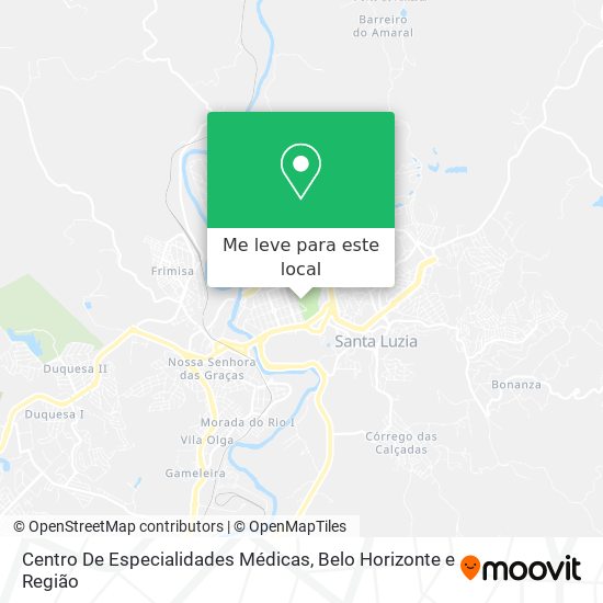 Centro De Especialidades Médicas mapa