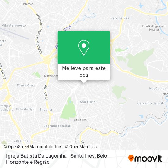 Igreja Batista Da Lagoinha - Santa Inês mapa