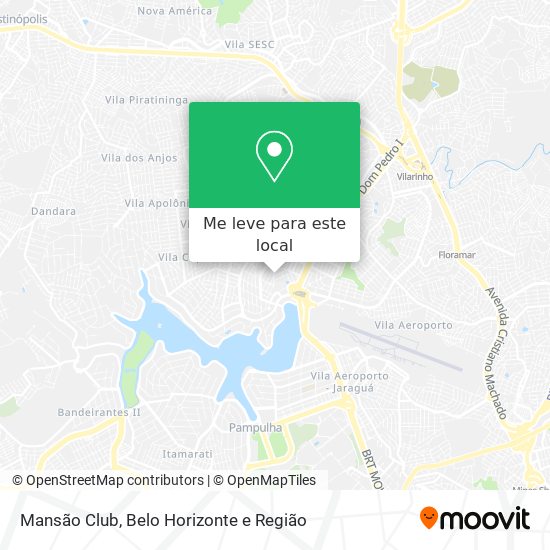 Mansão Club mapa