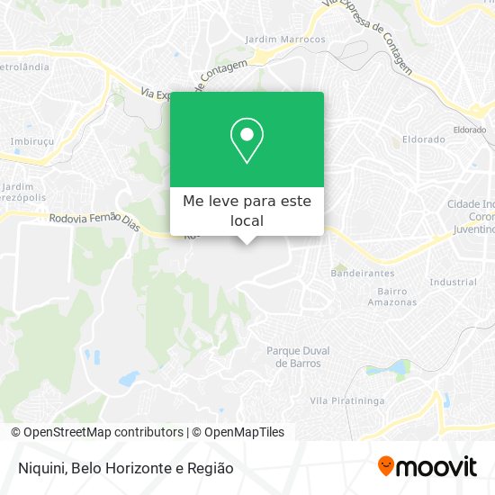 Niquini mapa