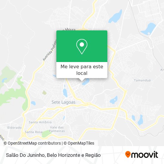 Salão Do Juninho mapa