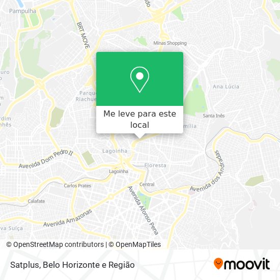 Satplus mapa