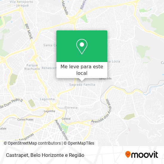 Castrapet mapa