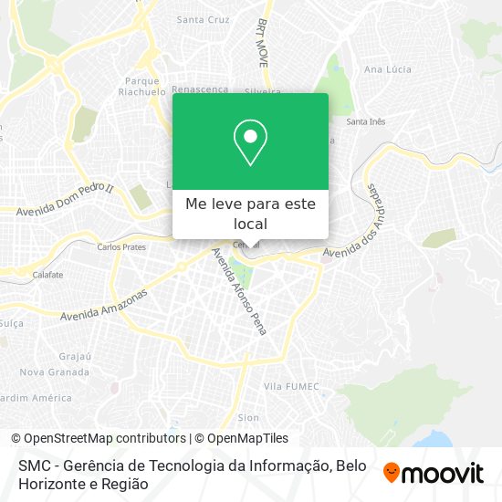 SMC - Gerência de Tecnologia da Informação mapa