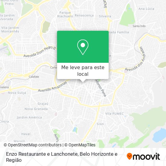 Enzo Restaurante e Lanchonete mapa