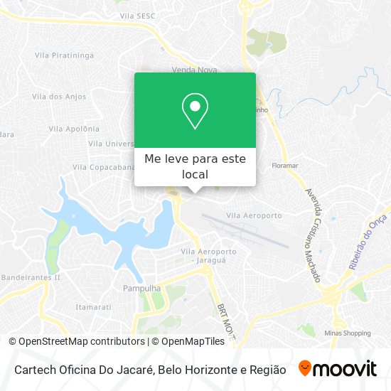 Cartech Oficina Do Jacaré mapa