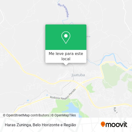 Haras Zuninga mapa