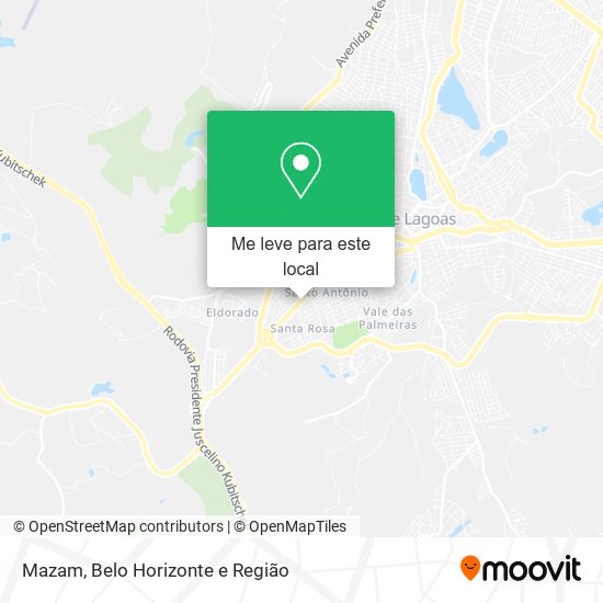 Mazam mapa