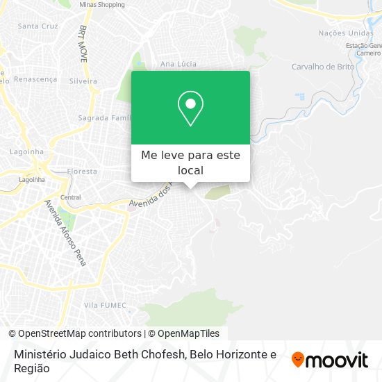 Ministério Judaico Beth Chofesh mapa