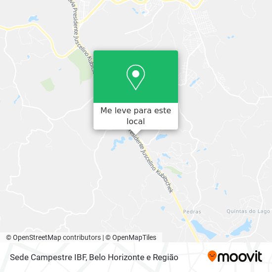 Sede Campestre IBF mapa