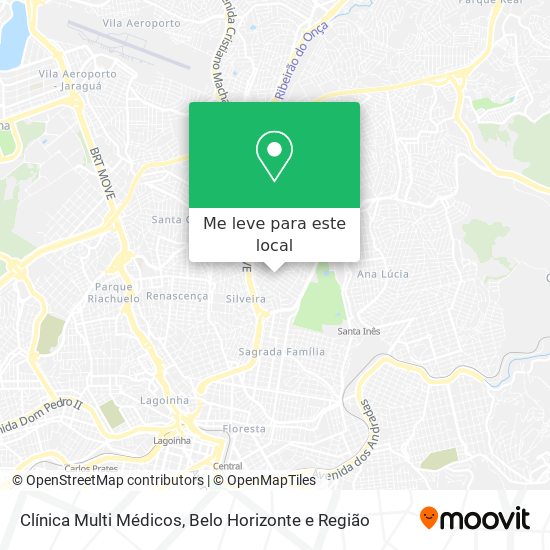 Clínica Multi Médicos mapa