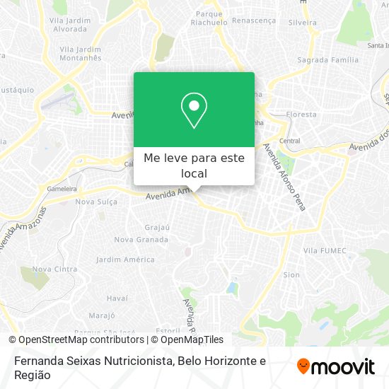 Fernanda Seixas Nutricionista mapa