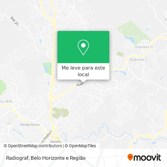 Radiograf mapa