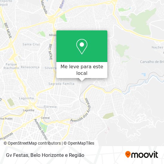 Gv Festas mapa