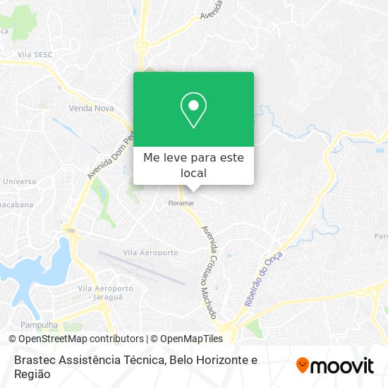 Brastec Assistência Técnica mapa