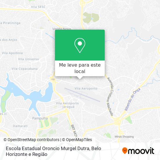 Escola Estadual Oroncio Murgel Dutra mapa
