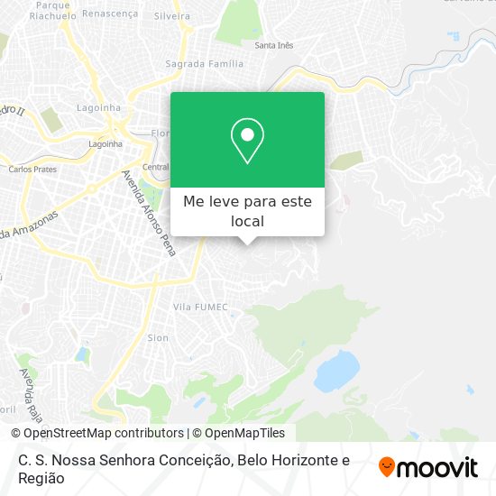 C. S. Nossa Senhora Conceição mapa