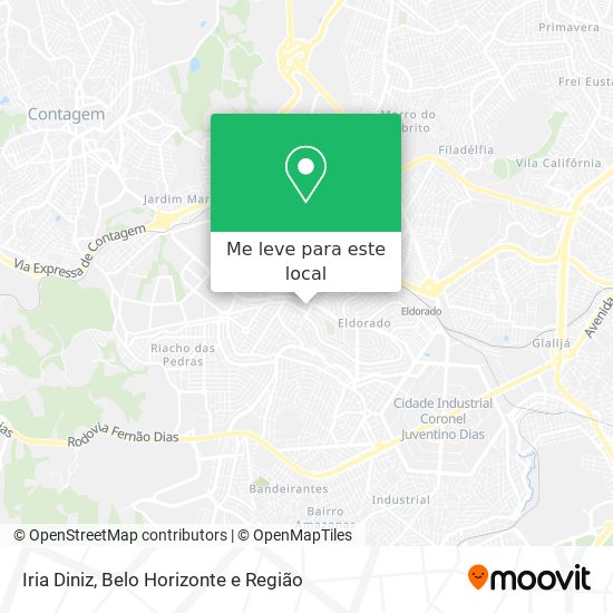 Iria Diniz mapa