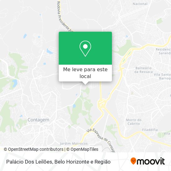 Palácio Dos Leilões mapa