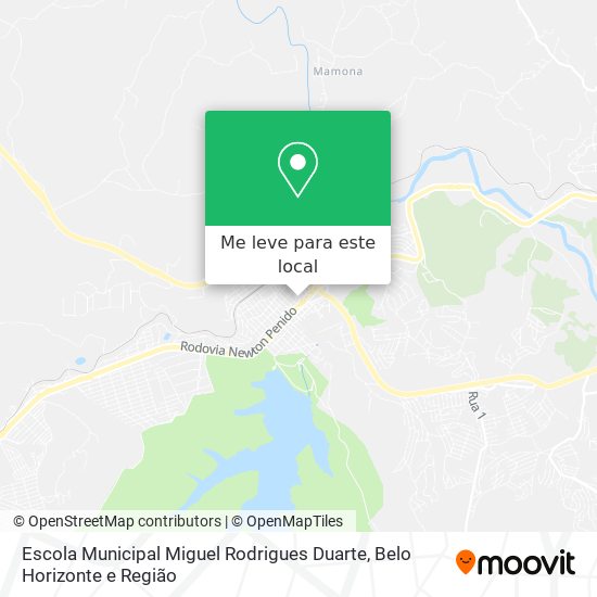 Escola Municipal Miguel Rodrigues Duarte mapa